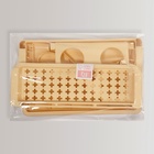 Органайзер для хранения, 2 секции, 39×24.5×30.5 см, бежевый - Фото 6