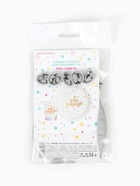 Воздушные шары латексные 12" «Пожелания», 5 шт., хром 10683086