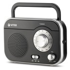 Радиоприемник настольный Vitek VT-3593 черный - фото 51668995 Радиоприемник настольный Vitek VT-3593 черный - фото 51668995