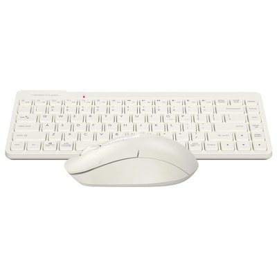 Клавиатура + мышь A4Tech Fstyler FG2200 Air2, USB, беспроводная, slim, бежевые