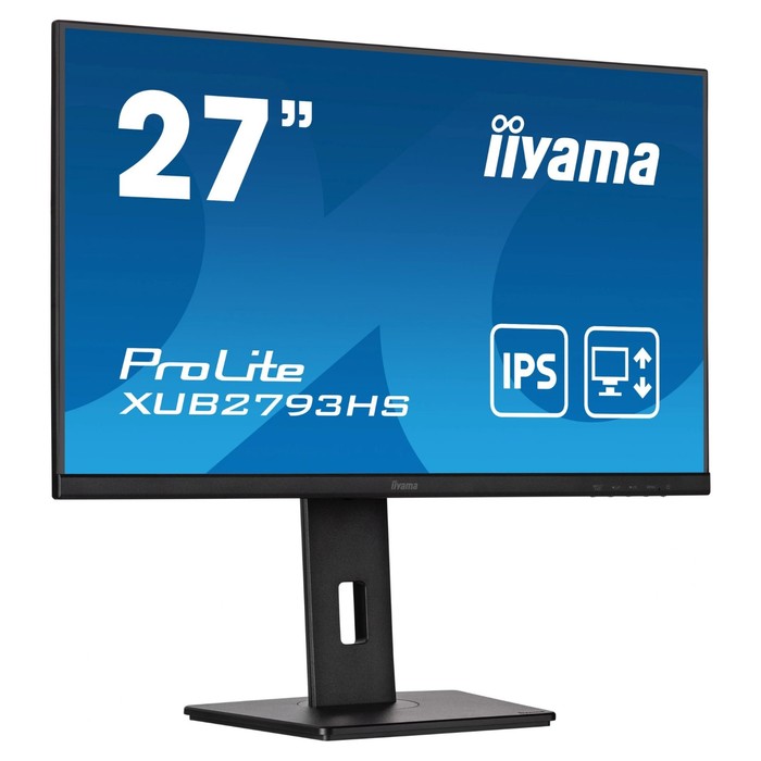 Монитор Iiyama 27" ProLite XUB2793HS-B6 черный IPS LED 16:9 HDMI M/M матовая HAS Piv 250cd   1079903 - фото 51669645