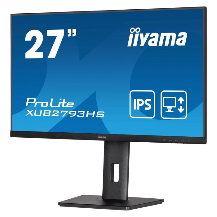 Монитор Iiyama 27" ProLite XUB2793HS-B6 черный IPS LED 16:9 HDMI M/M матовая HAS Piv 250cd   1079903 - фото 51669647