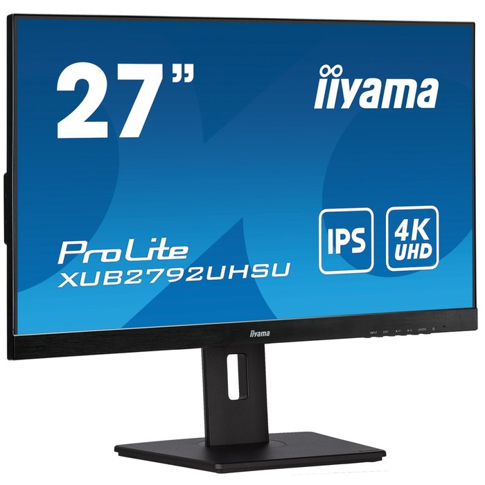 Монитор Iiyama 27" XUB2792UHSU-B5 черный IPS LED 16:9 DVI HDMI M/M матовая HAS Piv 350cd 17   107990 - фото 51669654