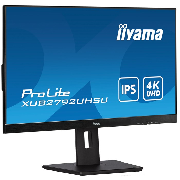 Монитор Iiyama 27" XUB2792UHSU-B5 черный IPS LED 16:9 DVI HDMI M/M матовая HAS Piv 350cd 17   107990 - фото 51669655