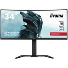 Монитор Iiyama 34" G-Master GB3467WQSU-B5 черный VA LED 0.4ms 21:9 HDMI M/M матовая HAS 550   107990 - фото 51669663