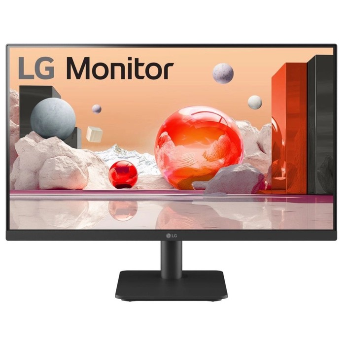 Монитор LG 23.8" 24MS500-B, IPS, LED, 16:9, HDMI, матовая, 250cd, 178 г/178 г, 1920×1080, чёрный - Фото 1