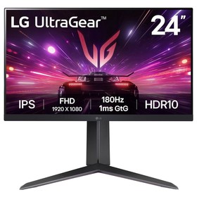 Монитор LG 23.8" UltraWide 24GS65F-B черный IPS LED 16:9 HDMI матовая HAS 300cd 178гр/178гр   107990