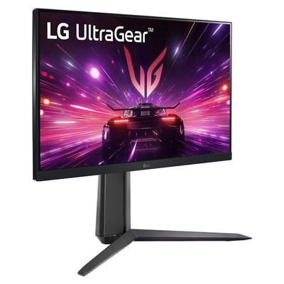 Монитор LG 23.8" UltraWide 24GS65F-B, IPS LED 16:9 HDMI HAS 300cd 178°/178°, чёрный