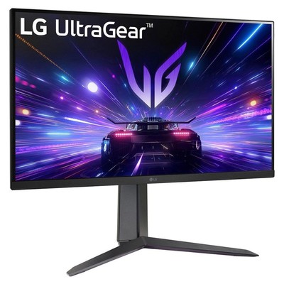 Монитор LG UltraGear 27GS65F-B, 27", IPS, LED, 16:9, HDMI, матовый, регулировка высоты, 400 кд/м², 178°/178°, чёрный