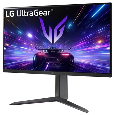 Монитор LG UltraGear 27GS65F-B, 27", IPS, LED, 16:9, HDMI, матовый, регулировка высоты, 400 кд/м², 178°/178°, чёрный
