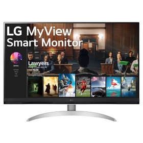 Монитор LG 31.5" MateView 32SQ700S-W белый VA LED 16:9 HDMI M/M матовая 250cd 178гр/178гр 3   107990