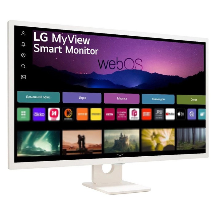 Монитор LG 31.5" MyView 32SR50F-W белый IPS LED 16:9 HDMI M/M матовая 250cd 178гр/178гр 192   107990 - фото 51669736