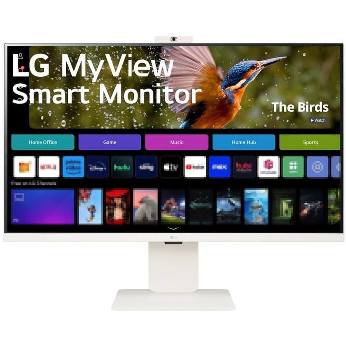 Монитор LG 31.5" MyView 32SR85U-W белый IPS LED 16:9 HDMI M/M Cam матовая HAS 400cd 178гр/1   107990 - фото 51669754