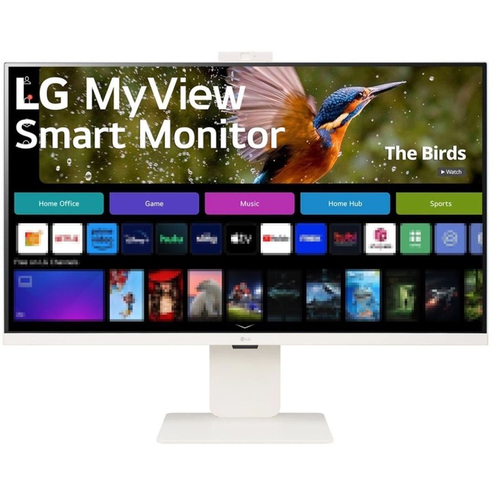 Монитор LG 31.5" MyView 32SR85U-W белый IPS LED 16:9 HDMI M/M Cam матовая HAS 400cd 178гр/1   107990 - фото 51669755