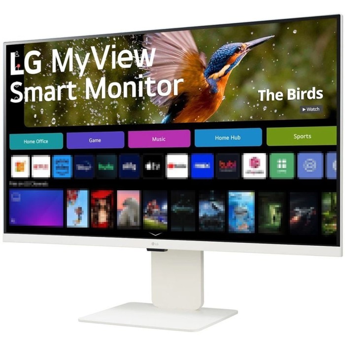 Монитор LG 31.5" MyView 32SR85U-W белый IPS LED 16:9 HDMI M/M Cam матовая HAS 400cd 178гр/1   107990 - фото 51669756