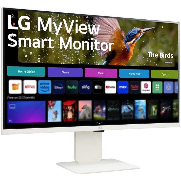 Монитор LG 31.5" MyView 32SR85U-W белый IPS LED 16:9 HDMI M/M Cam матовая HAS 400cd 178гр/1   107990 - фото 51669758