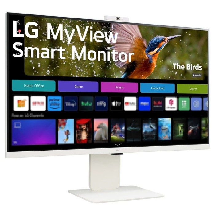 Монитор LG 31.5" MyView 32SR85U-W белый IPS LED 16:9 HDMI M/M Cam матовая HAS 400cd 178гр/1   107990 - фото 51669759