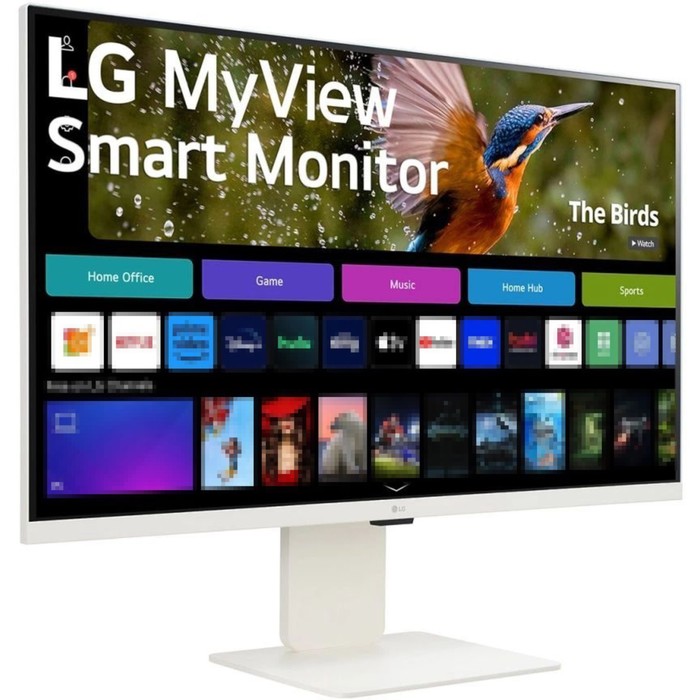 Монитор LG 31.5" MyView 32SR85U-W белый IPS LED 16:9 HDMI M/M Cam матовая HAS 400cd 178гр/1   107990 - фото 51669760