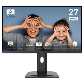 Монитор MSI 27" Pro MP273QP E2 черный IPS LED 1ms 16:9 HDMI M/M матовая HAS Piv 400cd 178гр   107990