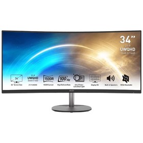 Монитор MSI 34" Pro MP341CQ черный VA LED 1ms 21:9 HDMI M/M матовая 300cd 178гр/178гр 3440x   107990