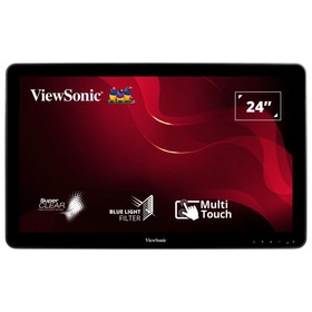 Монитор ViewSonic 23.6" TD2430 черный VA LED 16:9 HDMI M/M матовая 200cd 178гр/178гр 1920x1   107990