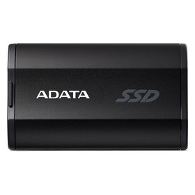 Накопитель SSD A-Data USB-C 500GB SD810-500G-CBK SD810 1.8" черный