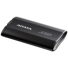 Накопитель SSD A-Data USB-C 500GB SD810-500G-CBK SD810 1.8" черный - Фото 4