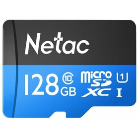 Карта памяти microSDXC 128GB Netac NT02P500STN-128G-S P500 w/o adapter