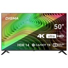 Телевизор LED Digma 50" DM-LED50UBB40 Салют ТВ Frameless Metal черный 4K Ultra HD 60Hz DVB-   107991 - фото 51670049