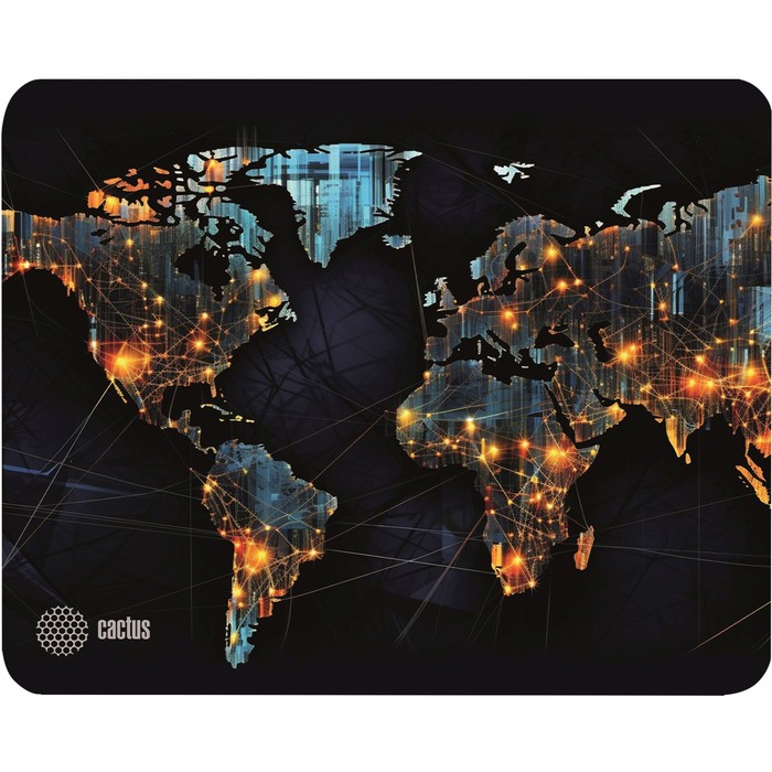 Коврик для мыши Cactus News 400x300x3мм (CS-MP-PRO13XL) - Фото 1