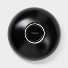 УЦЕНКА Набор салатников керамических Magistro Carbon, 3 предмета: d=11/16/19,5 см, 250/650/1,2 л 10802076