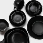 УЦЕНКА Блюдо керамическое для подачи Magistro Carbon, 28×19×4 см, цвет чёрный - Фото 10