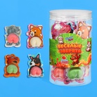 УЦЕНКА Жевательный мармелад с начинкой "Веселые зверята", 10 г (набор 30 шт), (до 01.05.2025) - Фото 2