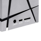 Портативная колонка Q one, 3 Вт, BT5.1, 500 mAh, MicroSD, AUX, графитовый серый - Фото 7