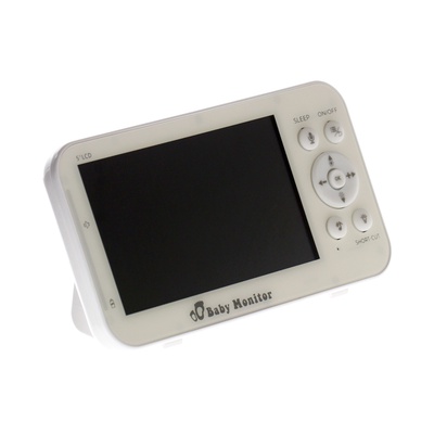 Видеоняня беспроводная с монитором, экран 5" LCD, двухсторонняя связь, 2100 мАч, белая