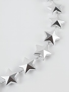 Бусы на нитях «Звёзды», 10 мм, 2 м, цвет серебряный - Фото 4