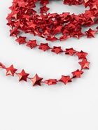 Бусы на нитях «Звёзды», 10 мм, 2 м, красные - Фото 3