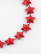 Бусы на нитях «Звёзды», 10 мм, 2 м, красные - Фото 4