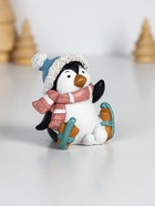 Фигурка полистоун «Пингвин в мини-лыжах», 7×6×7 см, МИКС - Фото 6