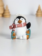 Фигурка полистоун «Пингвин в мини-лыжах», 7×6×7 см, МИКС - Фото 7