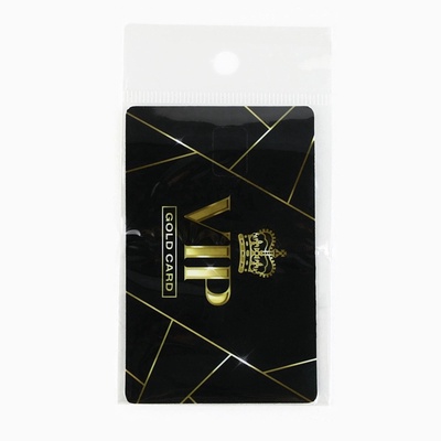 Наклейка на банковскую карту VIP, 8.5×5.4 см