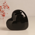 Копилка для денег «Сердце. Ты моё золотце!», керамика, чёрная с золотом, 10.5×5×9.5 см - Фото 6