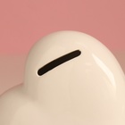 Копилка для денег «Сердце. На постройку будущего», керамика, бела, я 10.5×5×9.5 см - Фото 7