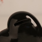 Копилка для денег «Сердце. Слушай своё сердце. Купи», чёрное с серебром, 10.5×5×9.5 см - Фото 7