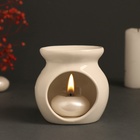 Аромалампа для эфирных масел «У тебя всё получается», керамика, белая, 7.2×7.2×7.8 см - Фото 6
