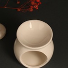 Аромалампа для эфирных масел «Спокойствие. Горы», керамика, белая, 7.2×7.2×7.8 см - Фото 7