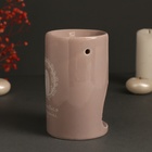 Аромалампа для эфирных масел «Расслабься и отдохни», керамика, 7.2×7.2×11.6 см - Фото 5