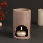 Аромалампа для эфирных масел «Расслабься и отдохни», керамика, 7.2×7.2×11.6 см - Фото 6