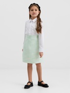 Юбка для девочки, MINAKU :Party Dress, цвет зеленый, рост 122 см - Фото 9