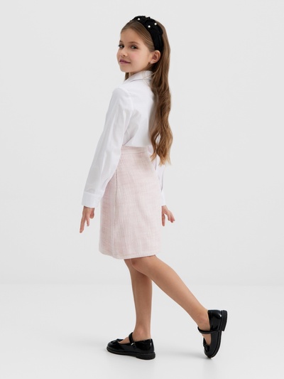 Юбка для девочки MINAKU: Party Dress, розовая, рост 122 см